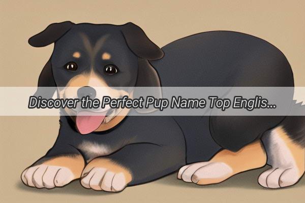 Discover the Perfect Pup Name Top English Dog Naming Apps Unveiled